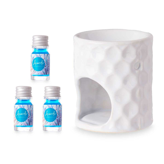 Essential oil burner Acorde Ocean 11 x 19,8 x 6,5 cm Essential oil (12 Units)