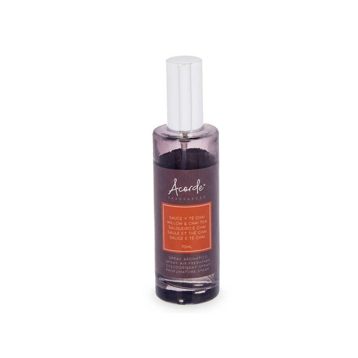Air Freshener Spray Acorde Chai Tea 70 ml (12 Units)