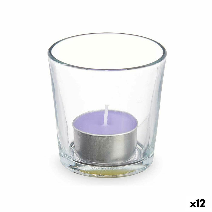 Scented Candle Acorde Lavendar Glass (12 Units)
