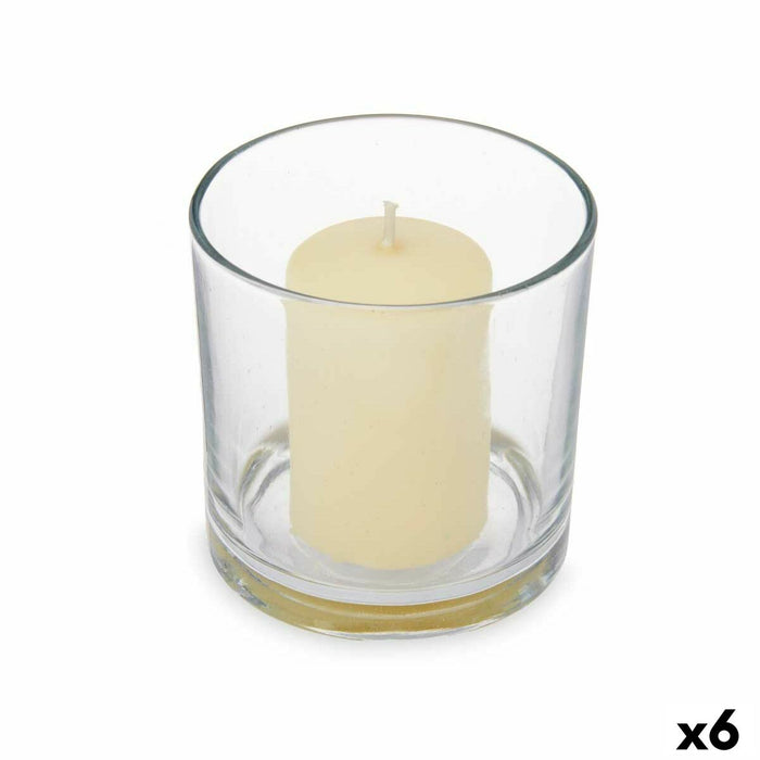 Scented Candle Acorde Vanilla Glass (6 Units)