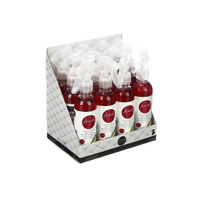 Air Freshener Acorde Red fruits 200 ml (12 Units)