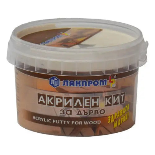 ACRYLIC PUTTY FOR WOOD LACKPROM - Китове<<<Лакове и импрегнанти за дърво<<<Бои и лакове<<<Praktiker