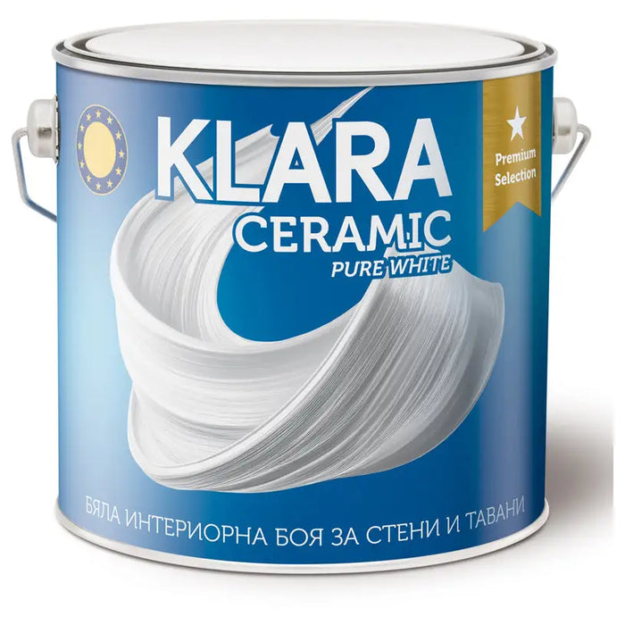 ACRYLIC WHITE PAINT FOR WALLS AND CEILINGS KLARA - Бели интериорни бои<<<Интериорни бои<<<Бои и лакове<<<Praktiker
