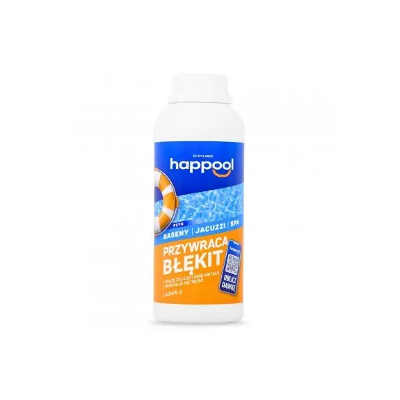 Acrylmed LAZUR C Liquid for removing cloudy deposits from swimming pool water 0.5 l - Cleaning