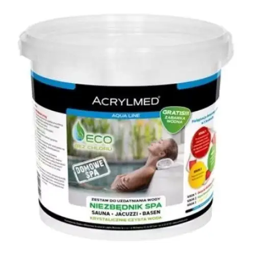 Acrylmed Water care kit - Spa/Sauna/Jacuzzi - Cleaning agentsCHP-SCZ<<<Professional chemistryCHP<<<ActionPL