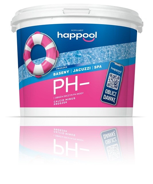 Acrylmed CALCID MINUS Powder for lowering the pH level of water, 3 kg