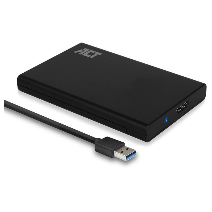Hard disk drawer ACT AC1215, 2.5", USB 3.0, Black
