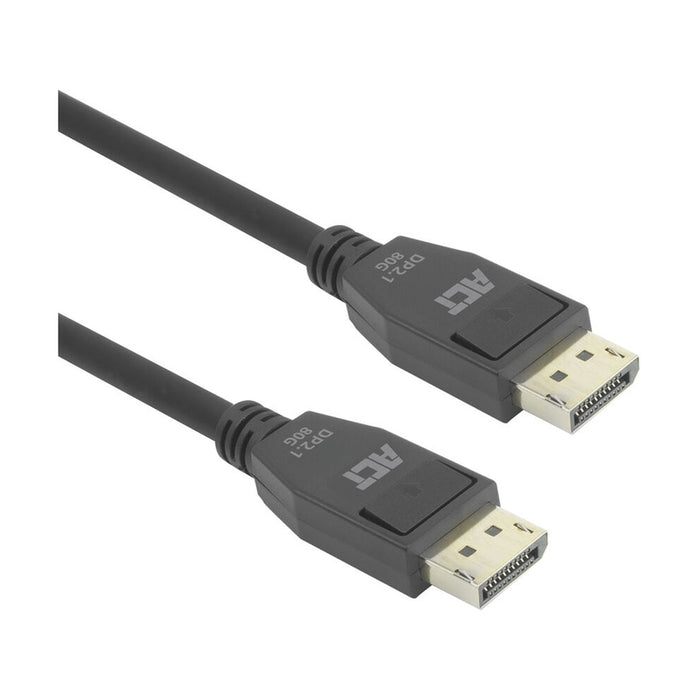 ACT Cable Display port 2.1 male-male, 8K@60Hz, 4k@240Hz, 3m, black