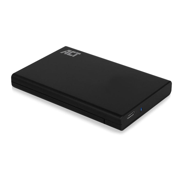 Hard disk drawer ACT AC1225, SATA, 2.5", USB-C 3.2 Gen2, Black