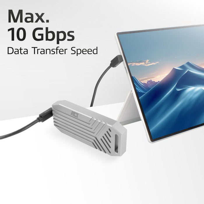 ACT Cable USB-C - USB-C, 2m, 10Gbps 60W, angled up/down