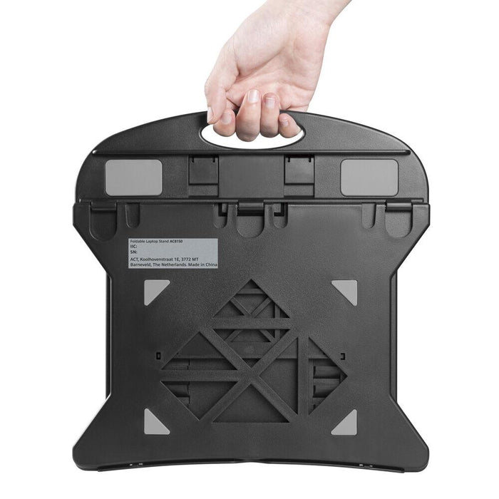 Foldable lightweight laptop stand ACT AC8150, 7 positions, Black