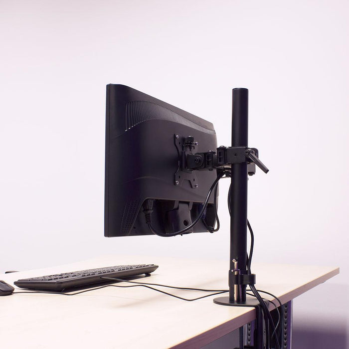 ACT AC8301 Desk Monitor Stand, Adjustable, 10" - 32", 8 kg, Black