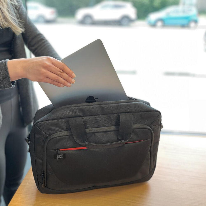ACT Suburb 15.6" laptop bag made from recycled plastic bottles