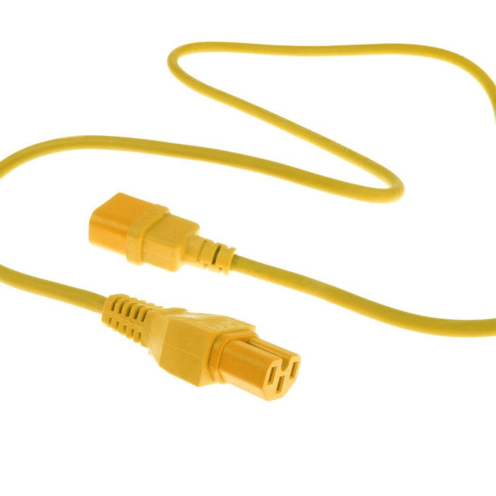 Power cable ACT, C14 - C15, 2m, Yellow