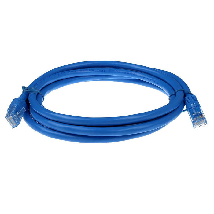 Network patch cable ACT U/UTP, CAT 6, RJ-45 - RJ-45, 2.0 m, Copper conductors, Blue, Bulk packaging