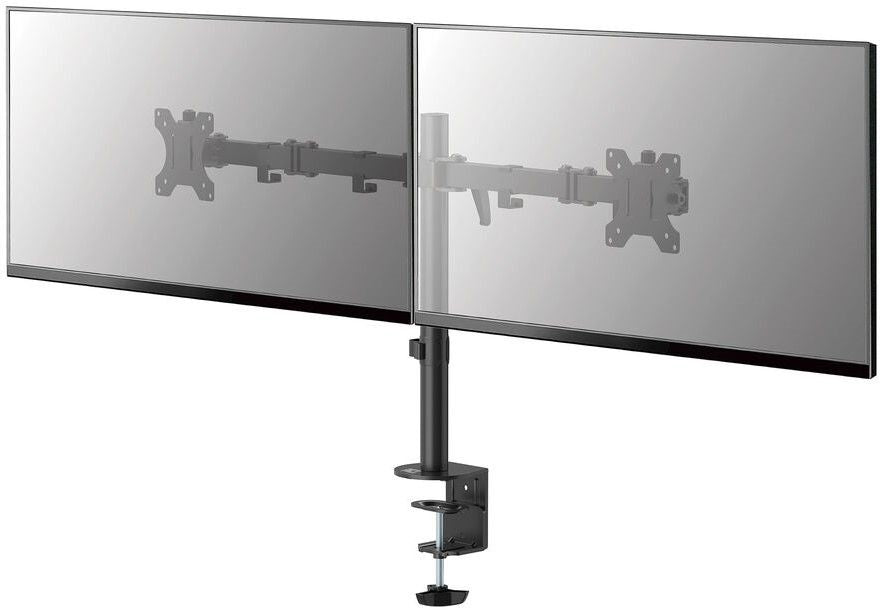 ACT AC8302 2-Monitor Stand, Desk Mount, Adjustable, 35", 2x8 kg, Black