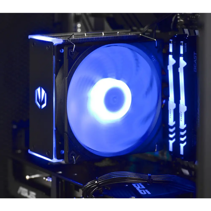 Actina 5901443335832 PC AMD Ryzen™ 5 5600 16 GB DDR4-SDRAM 1 TB SSD AMD Radeon RX 7600 Mini Tower Black - Gaming Actina