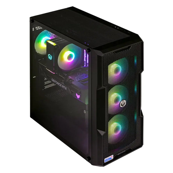 Actina 5901443337645 PC AMD Ryzen™ 5 7600 32 GB DDR5-SDRAM 1 TB SSD AMD Radeon RX 7800 XT Midi Tower Black - Gaming