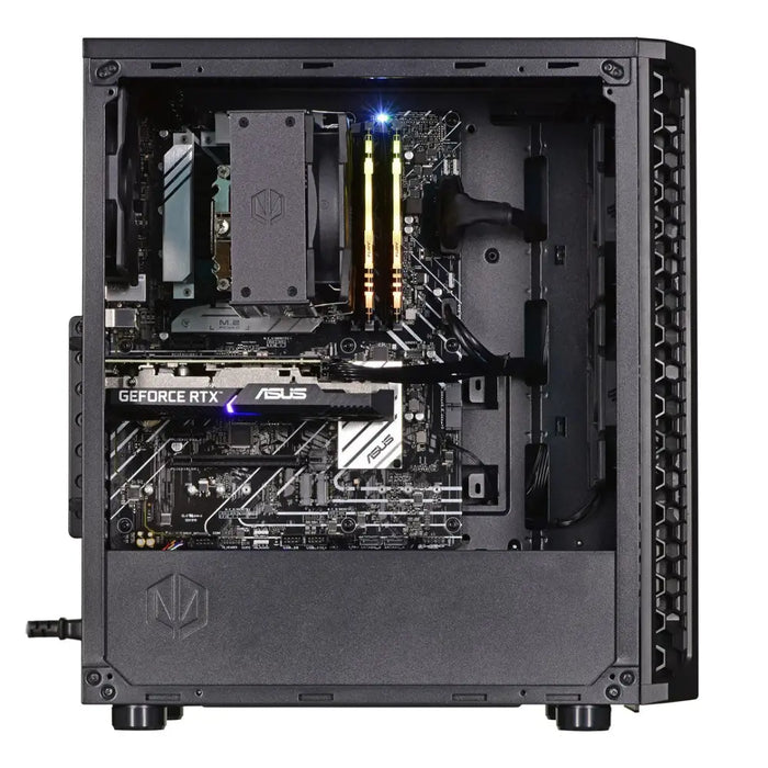 Actina 5901443338260 PC AMD Ryzen™ 5 7600 32 GB DDR5-SDRAM 1 TB SSD AMD Radeon RX 7800 XT Midi Tower Black - Gaming