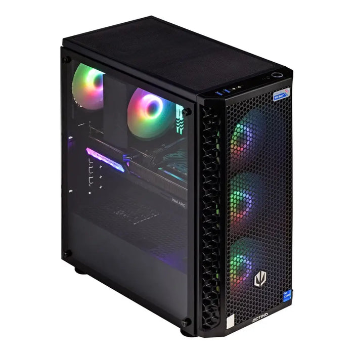 Actina 5901443382683 PC AMD Ryzen™ 5 5600X 32 GB DDR4-SDRAM 1 TB SSD AMD Radeon RX 6600 Midi Tower Black - Gaming