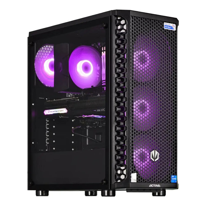 Actina 5901443382683 PC AMD Ryzen™ 5 5600X 32 GB DDR4-SDRAM 1 TB SSD AMD Radeon RX 6600 Midi Tower Black - Gaming