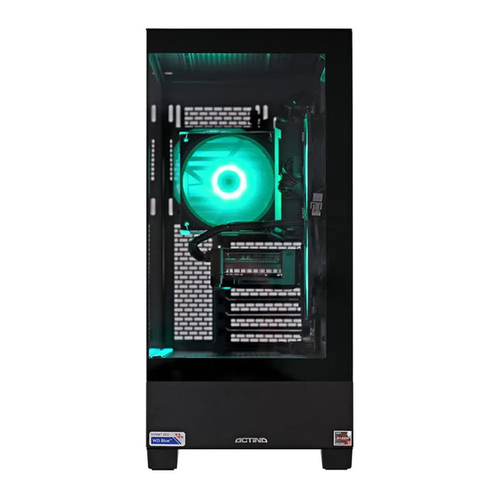 Actina 5901443383680 PC AMD Ryzen™ 5 7600 32 GB DDR5-SDRAM 1 TB SSD AMD Radeon RX 7700 XT Midi Tower Black - Gaming