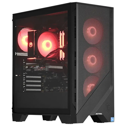 Actina 5901443384427 PC Intel® Core™ i5 i5-13400F 32 GB DDR4-SDRAM 1 TB SSD NVIDIA GeForce RTX 4060 Midi Tower Black