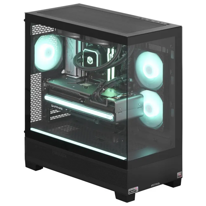 Actina 5901443387107 PC AMD Ryzen™ 7 7800X3D 32 GB DDR5-SDRAM 1 TB SSD AMD Radeon RX 7900 XTX Midi Tower Black - Gaming