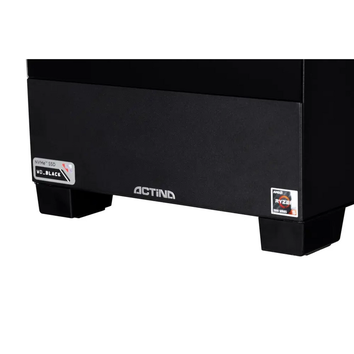 Actina 5901443387138 PC AMD Ryzen™ 5 7600 32 GB DDR5-SDRAM 1 TB SSD AMD Radeon RX 7700 XT Midi Tower Black - Gaming