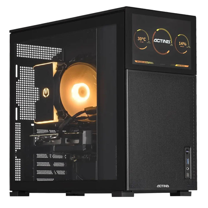 Actina 5901443401636 PC AMD Ryzen™ 5 7600 32 GB DDR5-SDRAM 1 TB SSD AMD Radeon RX 7700 XT Midi Tower Black - Gaming
