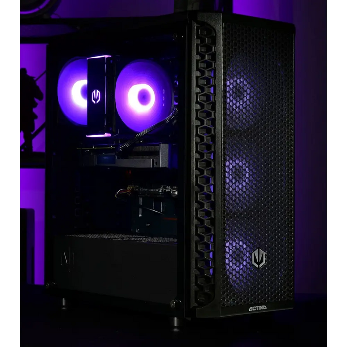 Actina 5901443404859 PC AMD Ryzen™ 7 8700F 32 GB DDR5-SDRAM 1 TB SSD AMD Radeon RX 7800 XT Midi Tower Black - Gaming