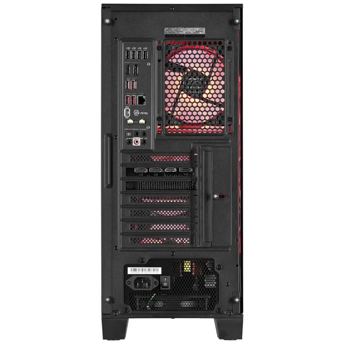 Actina 5901443406105 PC AMD Ryzen™ 7 7700 32 GB DDR5-SDRAM 1 TB SSD AMD Radeon RX 7700 XT Midi Tower Black - Gaming