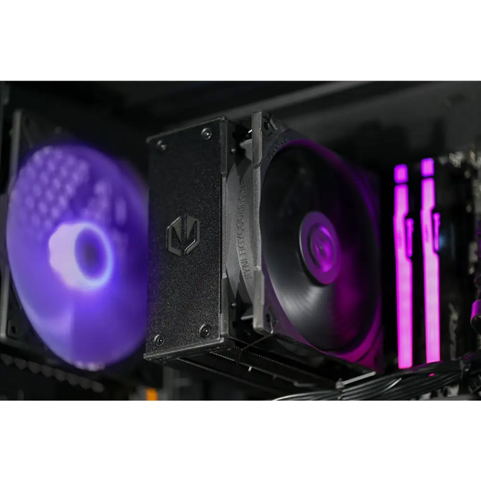 Actina 5901443410287 PC AMD Ryzen™ 5 8400F 32 GB DDR5-SDRAM 1 TB SSD Intel Arc B580 Midi Tower Black - Gaming Actina