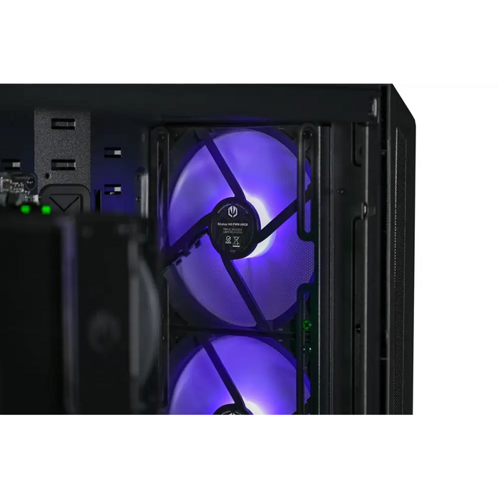 Actina 5901443410294 PC AMD Ryzen™ 7 8400F 32 GB DDR5-SDRAM 1 TB SSD Intel Arc B580 Midi Tower Black - Gaming Actina