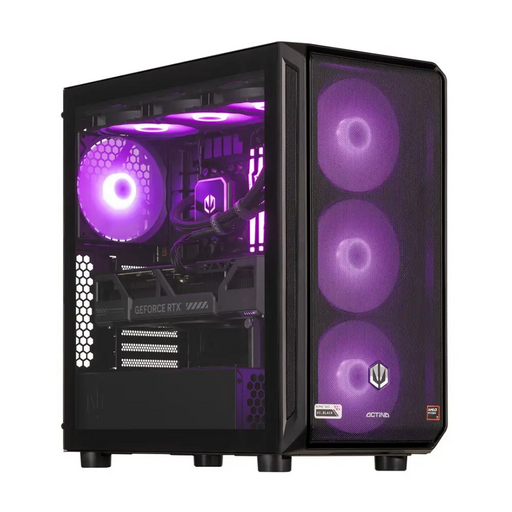 Actina 5901443411925 PC AMD Ryzen™ 7 9800X3D 32 GB DDR5-SDRAM 2 TB SSD NVIDIA GeForce RTX 5090 Midi Tower Black