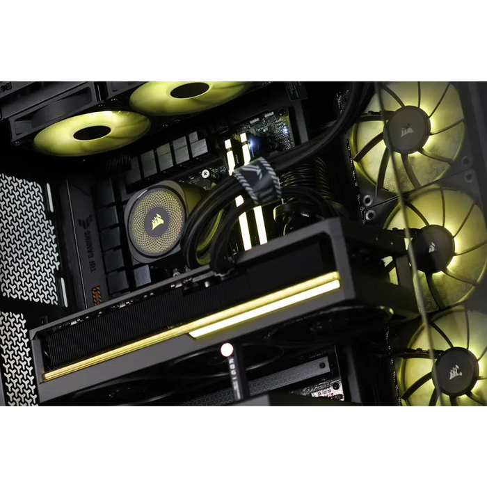 Actina 5901443412229 PC AMD Ryzen™ 7 9800X3D 64 GB DDR5-SDRAM 2 TB SSD NVIDIA GeForce RTX 5090 Midi Tower Black