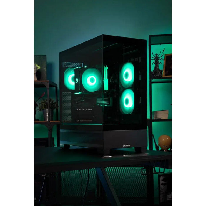 Actina 5901443421177 PC AMD Ryzen™ 5 7500F 32 GB DDR5-SDRAM 1 TB SSD NVIDIA GeForce RTX 5060 Midi Tower Black - Gaming