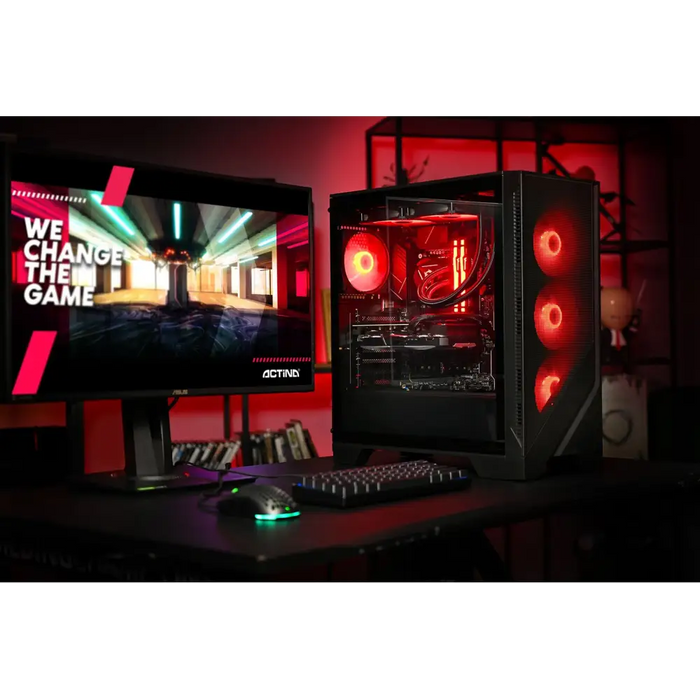 Actina 5901443421528 PC Intel Core Ultra 9 285 64 GB DDR5-SDRAM 2 TB SSD NVIDIA GeForce RTX 5080 Midi Tower Black