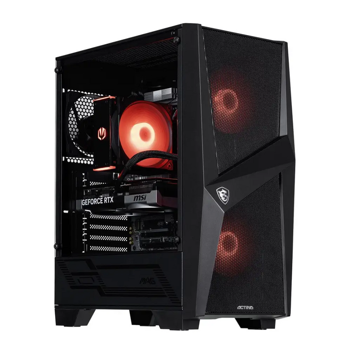 Actina 5901443421658 PC AMD Ryzen™ 5 8400F 32 GB DDR5-SDRAM 1 TB SSD NVIDIA GeForce RTX 5060 Midi Tower Black - Gaming