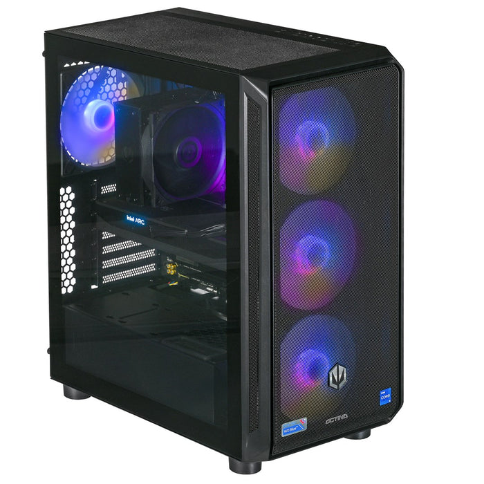 Actina 5901443410249 PC Intel® Core™ i5 i5-14400F 32 GB DDR5-SDRAM 1 TB SSD Intel Arc B580 Midi Tower Black