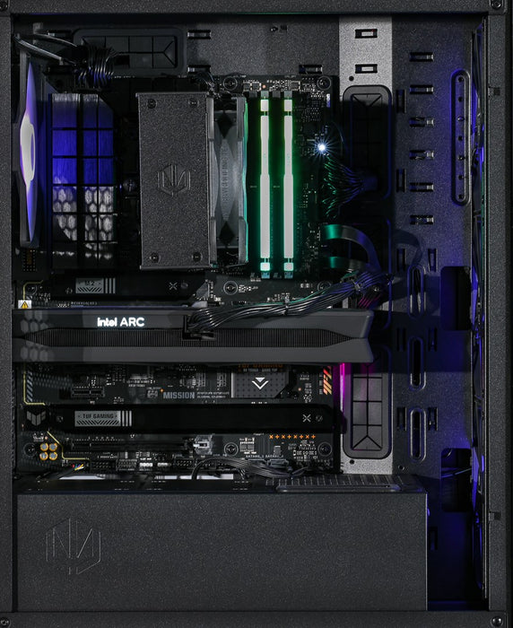 Actina 5901443410270 PC AMD Ryzen™ 5 7500F 32 GB DDR5-SDRAM 1 TB SSD Intel Arc B580 Midi Tower Black