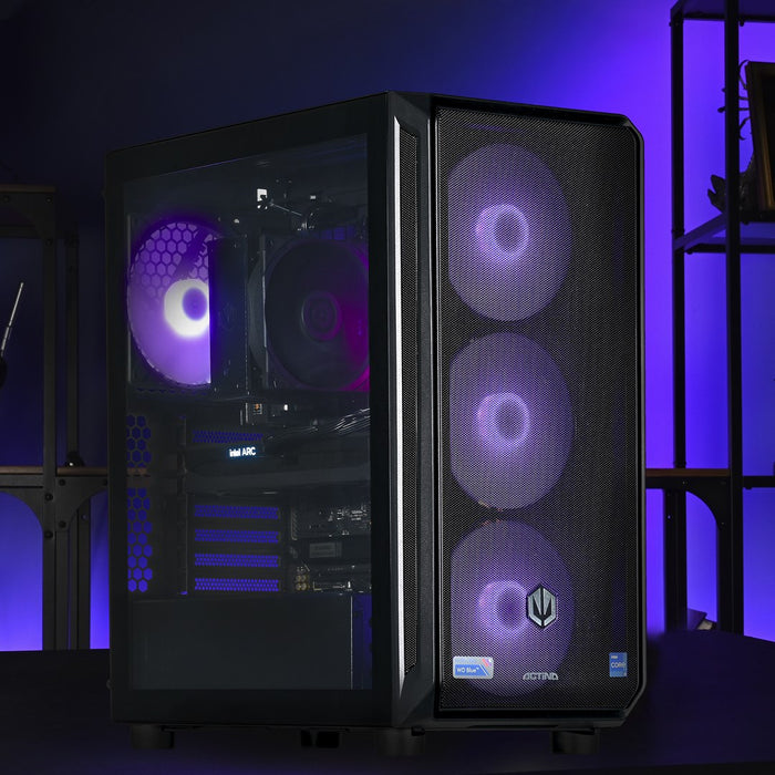 Actina 5901443410362 PC Intel® Core™ i5 i5-14400F 32 GB DDR5-SDRAM 1 TB SSD Intel Arc B580 Windows 11 Home Midi Tower Black