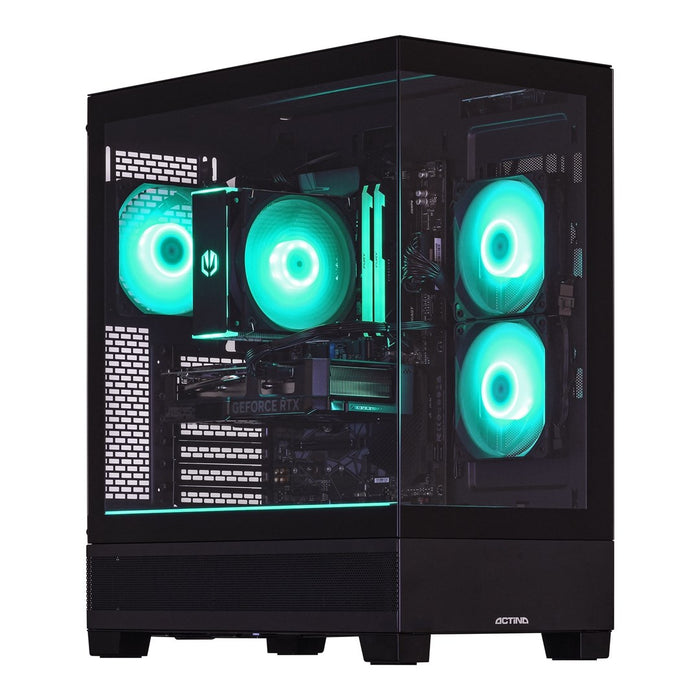 Actina 5901443417002 PC AMD Ryzen™ 7 7700 32 GB DDR5-SDRAM 1 TB SSD AMD Radeon RX 9070 Midi Tower Black