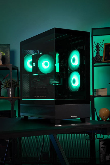 Actina 5901443417149 PC AMD Ryzen™ 7 8700F 32 GB DDR5-SDRAM 1 TB SSD AMD Radeon RX 9070 Windows 11 Home Midi Tower Black