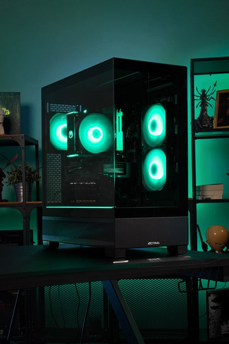 Actina 5901443421177 PC AMD Ryzen™ 5 7500F 32 GB DDR5-SDRAM 1 TB SSD NVIDIA GeForce RTX 5060 Midi Tower Black