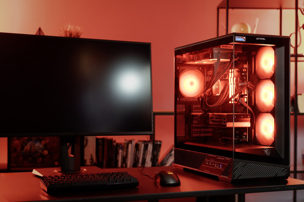 Actina 5901443440291 PC AMD Ryzen™ 9 9950X3D 32 GB DDR5-SDRAM 1 TB SSD NVIDIA GeForce RTX 5080 Windows 11 Home Midi Tower Black