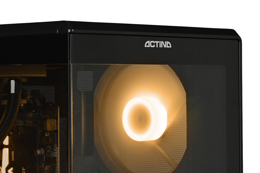 Actina 5901443441243 PC Intel Core Ultra 5 245KF 16 GB DDR5-SDRAM 1 TB SSD AMD Radeon RX 9060 XT Midi Tower Black