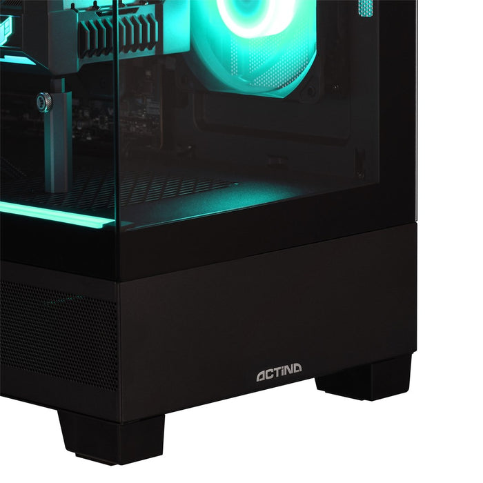 Actina 5901443443605 PC Intel Core Ultra 7 270K Plus 64 GB DDR5-SDRAM 2 TB SSD NVIDIA GeForce RTX 5090 Windows 11 Pro Midi Tower Black