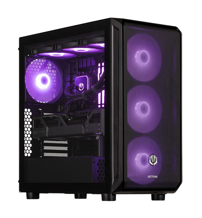 Actina 5901443426172 PC AMD Ryzen™ 7 9700X 32 GB DDR5-SDRAM 1 TB SSD AMD Radeon RX 9060 XT Windows 11 Pro Midi Tower Black