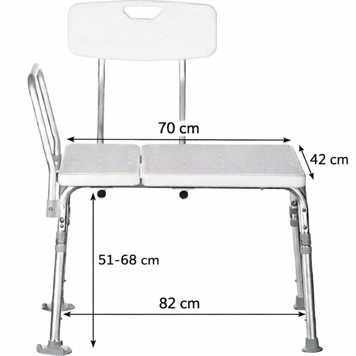 Bath bench with backrest ACTIONMED